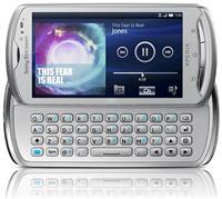 Sony Ericsson Xperia Pro Android silber