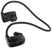 Sony Walkman NWZ-W262 2GB schwarz USB2.0, AAC-LC/MP3/LPCM/ WMA, wasserfest, integrierteres In-Ohr Headset