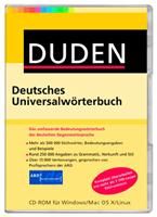 Duden - Deutsches Universalwörterbuch  Windows, deutsch, Vollversion