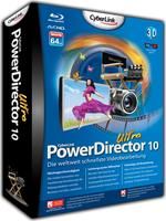 CyberLink PowerDirector 10 Ultra 64 Windows, deutsch, 1 Benutzer