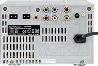 Kenwood M-616DV weiss AVI/DAT/DivX/ MP4/MPG/VOB, MP3/WMA, JPEG/JPG, DVD/CD, Radio, 2x 20 Watt, Komponent (YUV), coaxial, AUX-In, USB, iPod-Dock, Fernbedienung