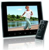 Intenso MediaPerformer schwarz 20.3cm SVGA 800x600, 400:1, MMC/ SD/SDHC, USB2.0, MPEG, JPEG, Fernbedienung