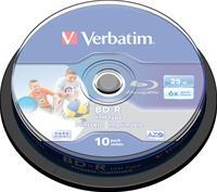 Verbatim BD-R 25GB 6X 10er Pack, Spindel