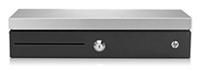 HP BZ335AA Klappdeckelkasse schwarz/ silber,  Verriegelungsdeckel
