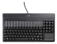 HP FK218AA schwarz USB, deutsch, 106 Tasten, Touchpad,