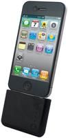 muvit BATTIPHONE Ersatzakku für iPhone und iPod, externer Li-Ionen Akku (1000mAh) für iPhone (1-4G)/iPod touch (1-4G)/ iPod classic oder iPod nano 1-6G, integriertes USB-Kabel zum Aufladen