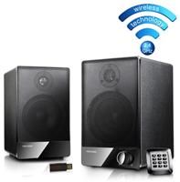 Microlab H 12W schwarz 2.0 System, 40Hz-20kHz, 2x 40 Watt, USB, Funk, Stereo
