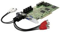 LevelOne FCS-8005 DVR Karte PCI, 4 Kanäle, MPEG4, Bewegungserkennung