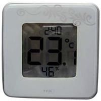TFA Digitales Thermometer Uhrzeit, Max/Min-Funktion, Hygrometer