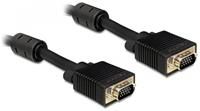 DeLOCK SVGA Kabel 5m VGA 15pin Stecker auf VGA 15pin Stecker