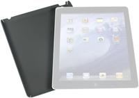Logic3 iPad 2 Rubberised Hard Case (for Smartcover) schwarz