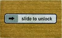 Slide to unlock Fu�matte