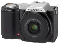 Pentax K-01 smc DA 18-55mm schwarz  ,