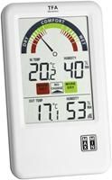 TFA Bel-Air Funk Thermo Hygrometer weiss  ,