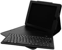 Fantec BTKD 3 schwarz,  Tasche mit abnehmbarer Bluetooth Tastatur für Apple iPad 3, Bluetooth 3.0, Multimediatasten