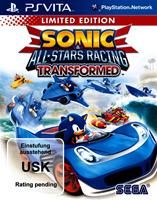 Sonic All-Stars Racing Transformed Limited Edition  , Sonic & All-Stars Racing Transformed Lim Sony PSV, Deutsche Version