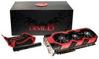 PowerColor Radeon HD7990 Devil 13 Edition 6GB DDR5  ,