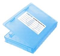 LogiLink Festplatten Schutz-Box für 1x 2,5' HDD, blau  ,