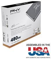 PNY XLR8 SSD 480GB MLC  ,