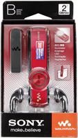 Sony NWZ-B172FR 2GB rot  ,