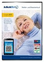klickTel Telefon- und Branchenbuch Frühjahr 2013,  Windows, deutsch