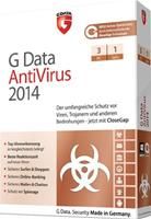 G Data AntiVirus 2014  3 PC  12 Monate Windows, deutsch, 3 User, 1 Jahr
