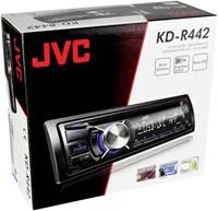 JVC KD-R442E schwarz/blau  ,
