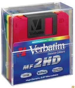 Verbatim DSHD 1.44MB DOS 10er Pack color (item no. 90050893) - Picture #1
