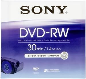 Sony DVD-RW 1.4GB 8cm (item no. 90094044) - Picture #1
