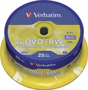 Verbatim DVD+RW 4.7GB 4X (item no. 90119765) - Picture #1