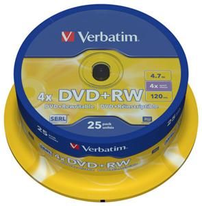 Verbatim DVD+RW 4.7GB 4X (item no. 90119765) - Picture #2