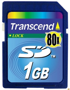 Transcend SD Karte 1GB (item no. 90140513) - Picture #1