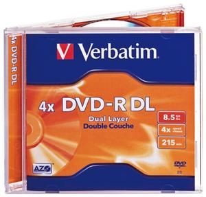 Verbatim DVD-R DL 8.5GB 4X Jewelcase 5er (item no. 90157784) - Picture #2