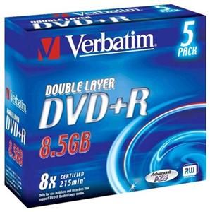 Verbatim DVD+R DL 8.5GB 8X Jewelcase 5er (item no. 90174179) - Picture #3