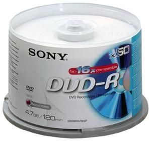 Sony DVD-R 4.7GB 16X (item no. 90182338) - Picture #2