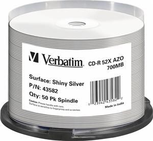 Verbatim CD-R 80 Minuten 700MB 52X (item no. 90188807) - Picture #1