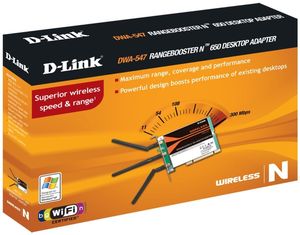 D-Link DWA-547 Wireless N PCI Card (item no. 90193115) - Picture #4