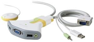 Belkin 2-Port KVM Switch USB, Audio, VGA (item no. 90197909) - Picture #1