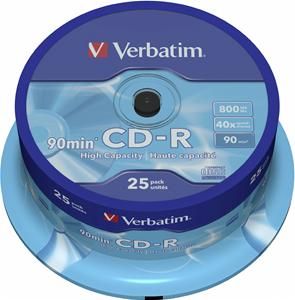 Verbatim CD-R 90 Minuten 800MB 40X (item no. 90211282) - Picture #1