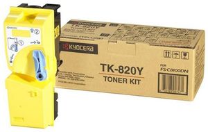 Kyocera TK-820Y Toner Kit Gelb (Art.-Nr. 90211721) - Bild #1