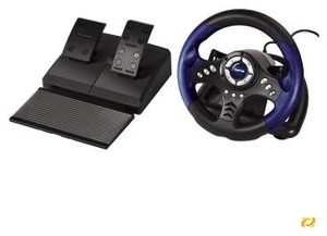 Hama Racing Wheel Thander V18 for PS2 (item no. 90214075) - Picture #1