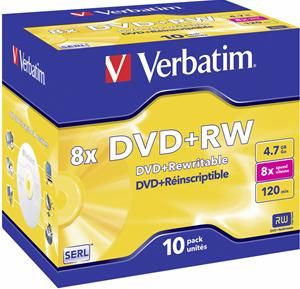 Verbatim DVD+RW 4.7GB 8X (item no. 90223021) - Picture #2