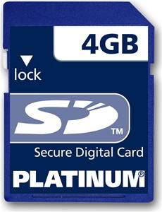 Platinum SD Karte 4GB (item no. 90226960) - Picture #1