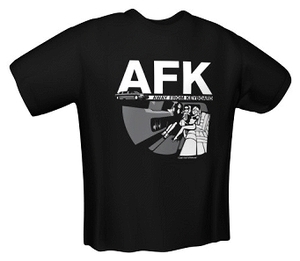 T-Shirt AFK black Gr.M (item no. 90237421) - Picture #1