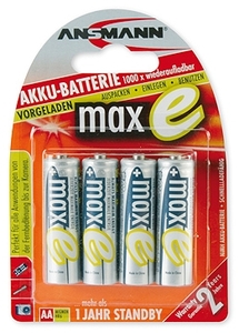 Ansmann MaxE Akku NiMH Mignon 2100mAh (item no. 90240957) - Picture #4