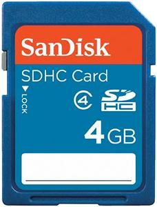 SanDisk SDHC Karte 4GB (item no. 90246346) - Picture #1