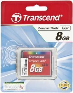 Transcend Compact Flash Karte 8GB (item no. 90247146) - Picture #1