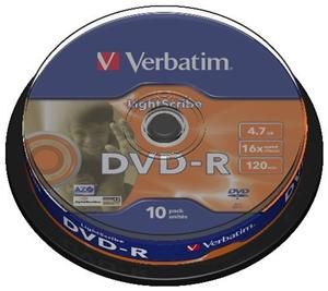 Verbatim DVD-R 4.7GB 16X (item no. 90254839) - Picture #1