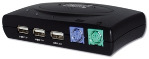 Digitus KVM Umschalter 2fach USB+PS/2