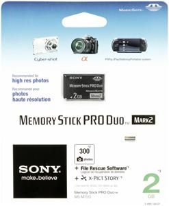 Sony Memory Stick PRO Duo Mark II 2GB (item no. 90271480) - Picture #1